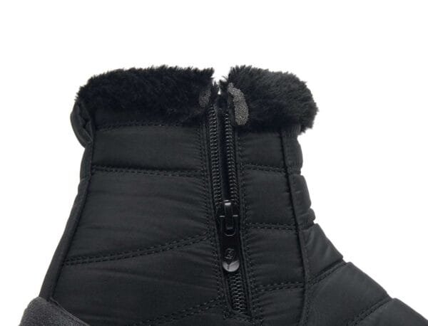 Waterproof Red Winter Ankle Boots - Cozy Plush Lining with Lightweight Design - Image 40