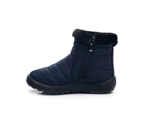 Waterproof Red Winter Ankle Boots - Cozy Plush Lining with Lightweight Design - Image 25