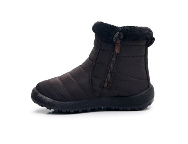 Waterproof Red Winter Ankle Boots - Cozy Plush Lining with Lightweight Design - Image 32