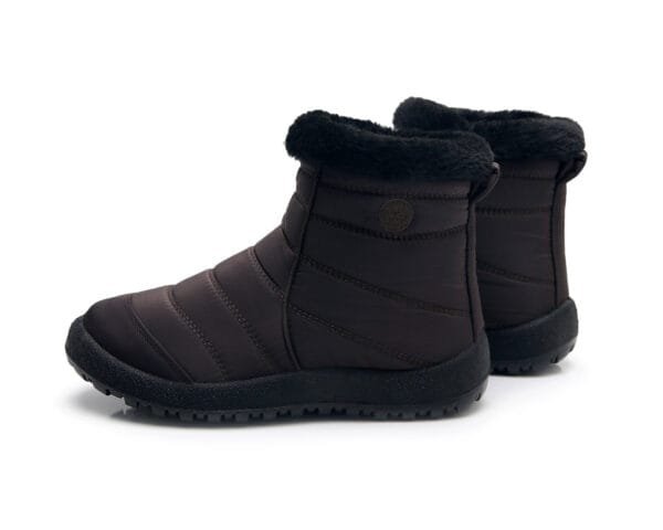 Waterproof Red Winter Ankle Boots - Cozy Plush Lining with Lightweight Design - Image 36